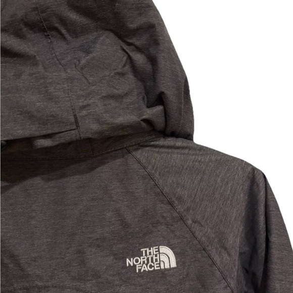 Women's North Face Hyvent Hooded Winter Jacket Charcoal Gray Size Small - Picture 8 of 11